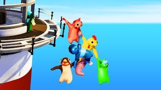 Gang Beasts Top Fails amp Wins  Funny Moments Compilation [upl. by Bluefarb99]