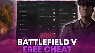 Divine Battlefield V  Cheat Menu  Top Cheat BfV  Many Functions  Free Download  Undetected [upl. by Ayotl]