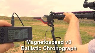 Quick look at the MagnetoSpeed V3 Ballistic Chronograph [upl. by Jabin]