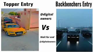 Topper Entry Vs Backbenchers Entry ¡¡ Memes viralmemes memes [upl. by Yaluz]