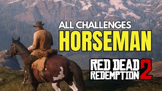 Horseman Challenges The Definitive Guide  Red Dead Redemption 2 [upl. by Body]