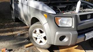 2004 Honda Element Oil Change [upl. by Latty395]