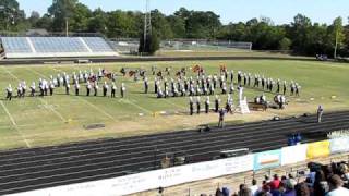 Sulphur High School Band Of Pride at the DeRidder Marching Festival 2010 [upl. by Eulau103]