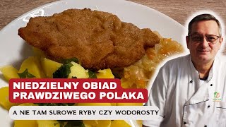 🍽️ Tradycyjny obiad Polaka 🇵🇱 Schabowy Ziemniaki Kapusta Zasmażana [upl. by Atinrev]