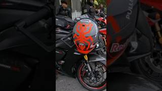 Riding in Style Matching Red and Black 2016 Honda CBR 1000RR automobile motorcycle bikelife [upl. by Sileas]