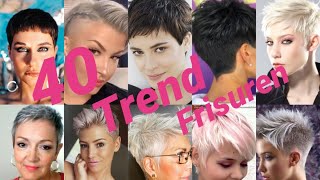 Frisuren 2021  Flotte Kurzhaarschnitte  Frisuren ideen  MeliHairStyle [upl. by Nevet]