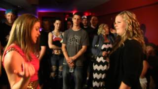 On The Spot Battle League ALL Female Rap Battle  Serenade VS SKB  44 ProductionsNS 2014 [upl. by Nairod]