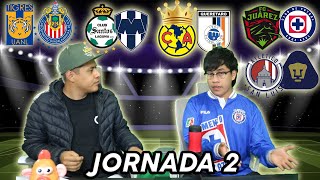 PRONOSTICOS JORNADA 2 LIGA MX [upl. by Nairod229]