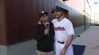 Austin Hedges new Cleveland Guardians broadcaster [upl. by Atik544]