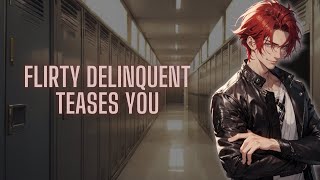 M4F Flirty Delinquent teases You  Bully x Listener Small Fight Wholesome Shy Listener [upl. by Hadias704]