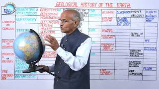 पृथ्वी की भू गर्भिक संरचना Geological History of Earth Part 17  By Prof SS Ojha [upl. by Gardia]