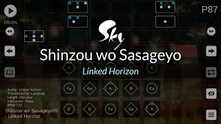 Shinzou wo Sasageyo by Linked Horizon Attack on Titan OP 3  Sky CoTL Sheet [upl. by Kalli]