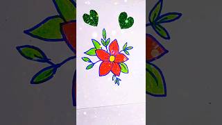 Learn How to draw beautiful flowers 🌹🌹shorts ytshorts ye tune kaya kiyabestideas [upl. by Ettinger]