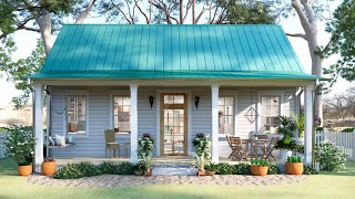 9x5m 480sqft ADORABLE Small House With Amazing Layout [upl. by Laoj]