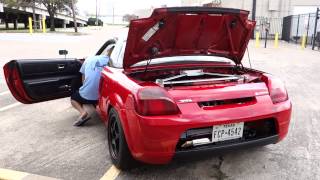 2000 Toyota MR2 Spyder 2zz Swap  Start and Idle [upl. by Miranda]