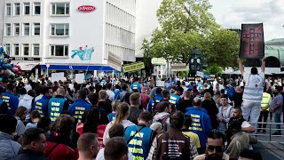 Marsch und Straßenpredigten  Großevangelisation Hannover 2023 [upl. by Notrem]