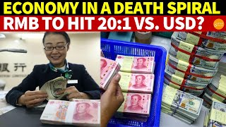 China Trapped in Economic Death Cycle Yuan May Soon Hit 201 Against USD Amid Massive USD Hoarding [upl. by Marden]