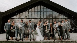 Stuart amp Jocelyn  Botley Hill Barn Wedding Video  The Light Painters [upl. by Maffa]