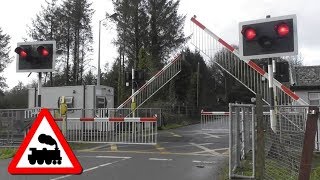 Level Crossing  Edermine County Wexford [upl. by Ahsirtak]