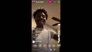 NBA YOUNGBOY “KACEY TALK” FULL IG LIVE SNIPPET [upl. by Poree970]