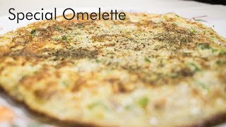 quotSpecial Omelettequot  Healthy Omelette With Loads Of Vegetable [upl. by Elleivad]