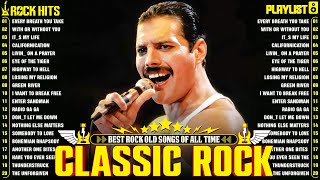 Top 100 Classic Rock Songs Of All Time🔥Metallica Queen Nirvana Guns N Roses Bon Jovi ACDC [upl. by Hewet]