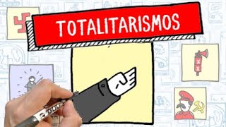 O QUE É TOTALITARISMO  História  Resumo Desenhado [upl. by Gault706]