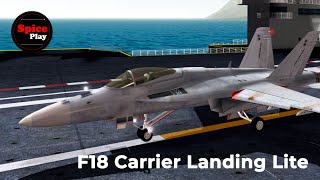 F18 Carrier Landing Lite Quick Tutorial [upl. by Roane]