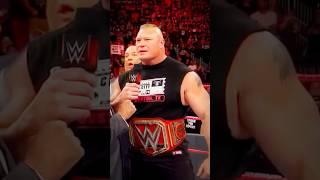 Brock Lesnar and Samoa Joe Heated Segment 🔥🔥 [upl. by Airlia]