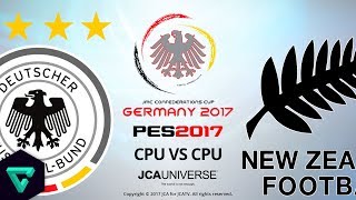 Germany vs New Zealand  The Final is Here  2017 jmc Confederations Cup Germany  PES 2017 [upl. by Erastes]