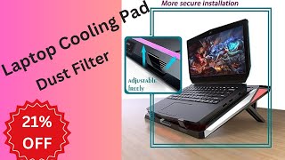 IETS GT300 Cooling Pad Review Keep Your Laptop ICE Cool  Laptop Cooling Pad for Gaming [upl. by Zenia]