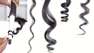 5 Curling Wand Tips and Different Curls You Can Create [upl. by Kennett]