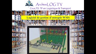 Logiciel de gestion dentrepôt WMS Warehouse Management System [upl. by Ettesil]