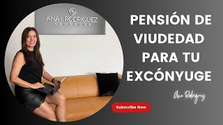 Pensión de viudedad para tu ex cónyuge  ￼￼ Estos son los requisitos [upl. by Yenruogis37]