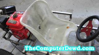 How to build a go kart  Part 7  BrakeThrottle Pedal Connections and Seat Mount [upl. by Capon]