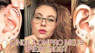 Eu tenho 13 piercings  Cuidado cicatrização dor onde comprar [upl. by Yarised]