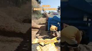 Surya Paddy MultiCrop Thresher 8791229669  shorts farming bestthresher dhan paddy shortsfeed [upl. by Broderick]