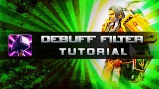 Debuff Filter Tutorial  WoW Addons  Mists of Pandaria PvP [upl. by Johnnie]