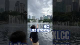 KLCC Lake Symphone shortvideo KLCC lakesymphony waterfountain waterfountainshow visitmalaysia [upl. by Ayotak]