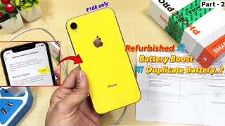 Cashify Refurbished iPhone मैं Battery SCAM honest Review after 2 months  Part 2 [upl. by Nissie]