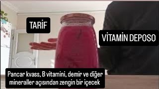 Pancar Kvass Tarifi Vitamin Eksikliği Giderici [upl. by Cohen]