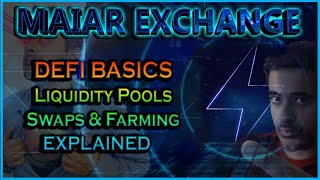 DEX Concepts  Swaps Liquidity Pools amp Farming Basics Elrond EGLD Maiar Exchange MEX Overview [upl. by Merow]