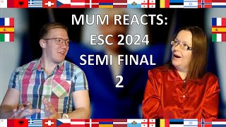 MUM REACTS  Eurovision 2024  Semi Final 2 [upl. by Vivien]