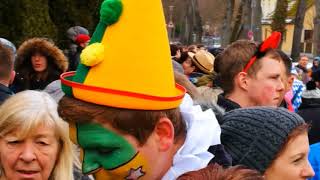 Fasching in Ismaning 2018 Ismaniger Faschingsumzug Teil I vom Ismaninger Burschenverein [upl. by Antipus]