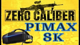 Pimax 8k Zero Caliber VR and Settings Eng [upl. by Trevorr]