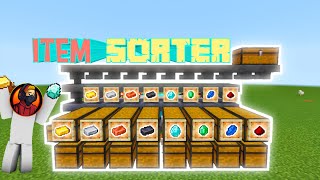 Minecraft Pocket Edition Item Sorter Easy Tutorial 122 In Hindi Minecraft Pocket Edition ItemSorter [upl. by Adnylam]