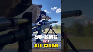 50BMG 127 ALL CLEAR bmg asmrvideo airsoft shots short military pov usa diy [upl. by Notniuq659]