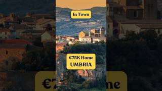 Charming €75K Home for Sale in Umbria Train in Town italy shorts [upl. by Ennybor]