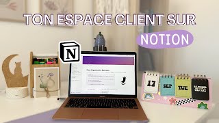 Comment créer un espace client sur Notion 💻 📂 [upl. by Konyn111]