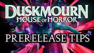 Duskmourn Prerelease Tips Tricks and Traps  Limited Levelups  MTG Sealed [upl. by Dry466]